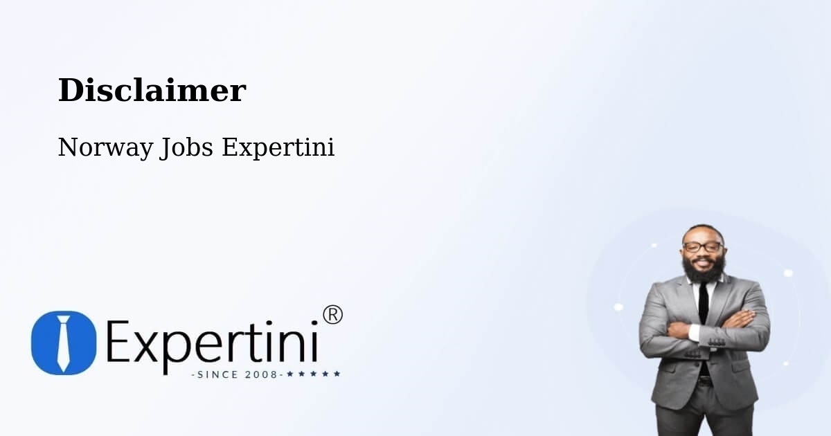 Disclaimer – Ørsta - Norway Jobs Expertini