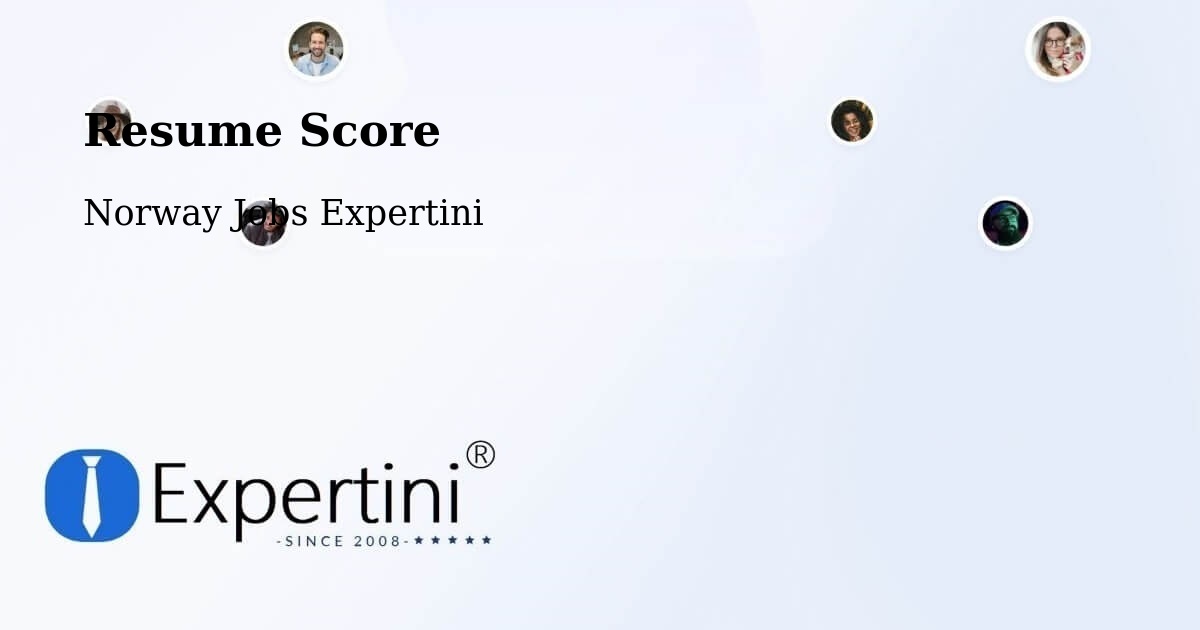 Resume Score & Job Description Match Tool – Ørsta - Norway Jobs Expertini